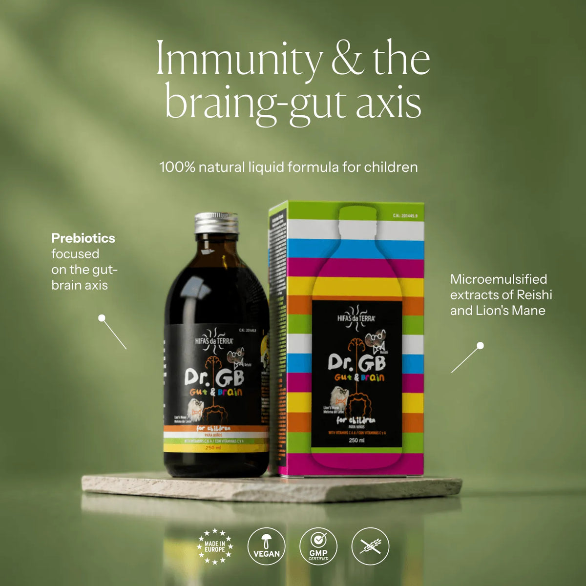 Hifas da Terra Dr GB Gut and Brain