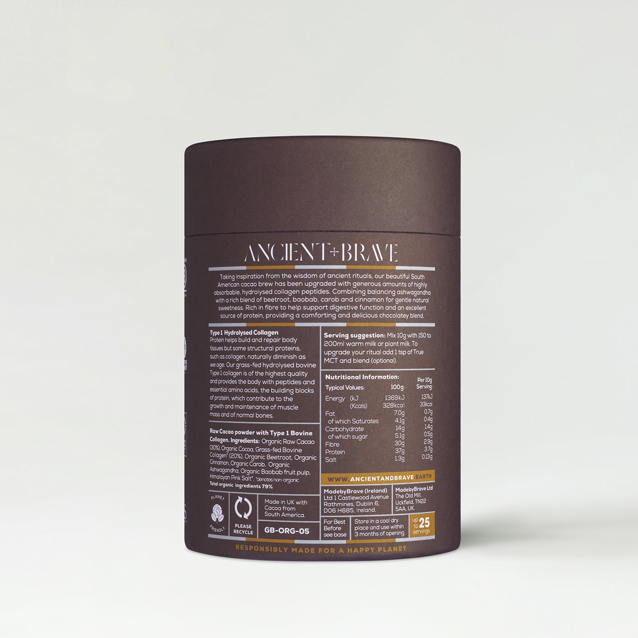 Ancient + Brave Cacao + Collagen