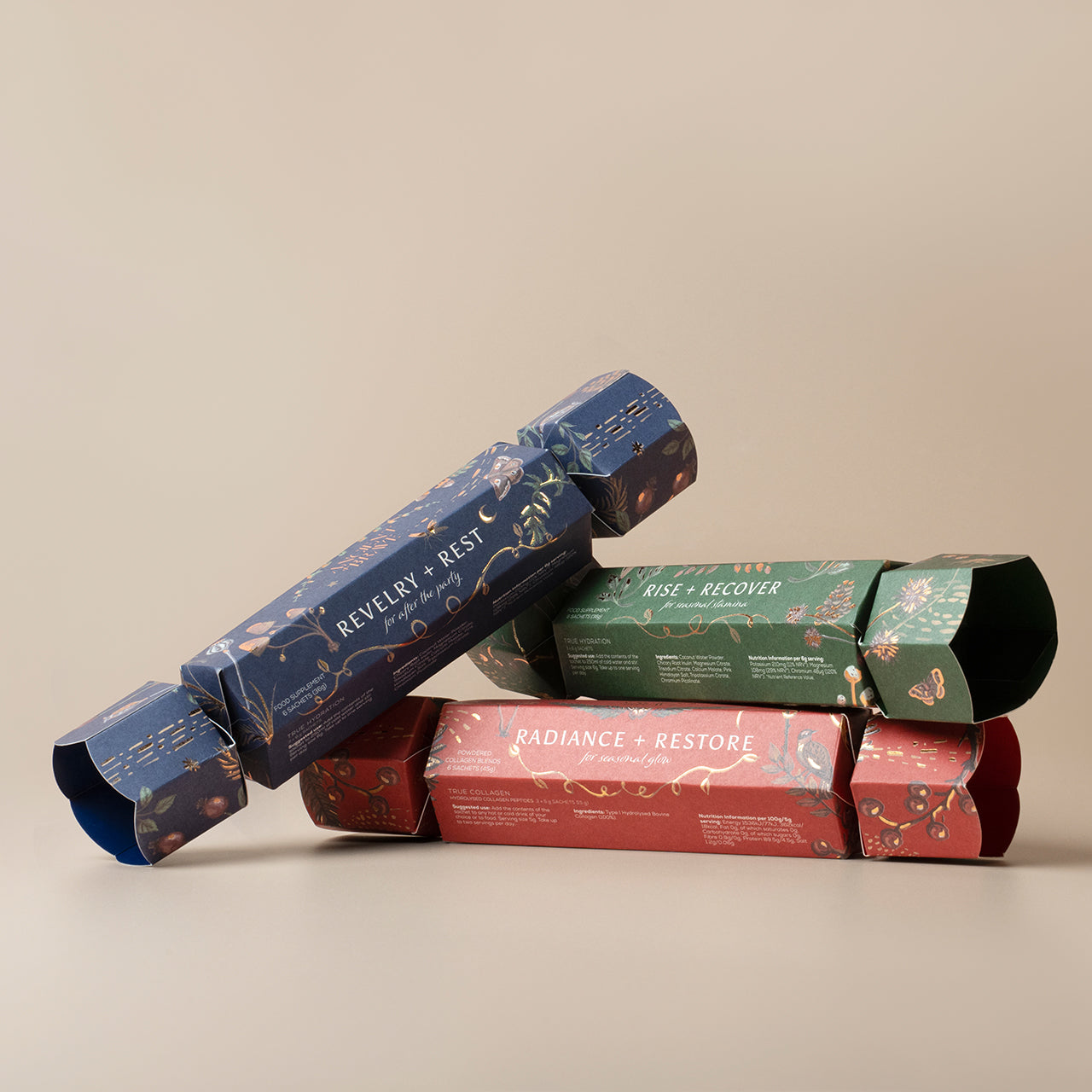 Ancient + Brave Radiance + Restore Christmas Cracker