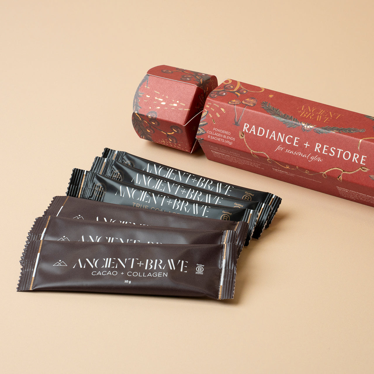 Ancient + Brave Radiance + Restore Christmas Cracker