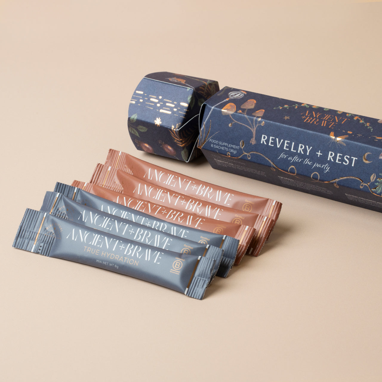 Ancient + Brave Revelry + Rest Christmas Cracker