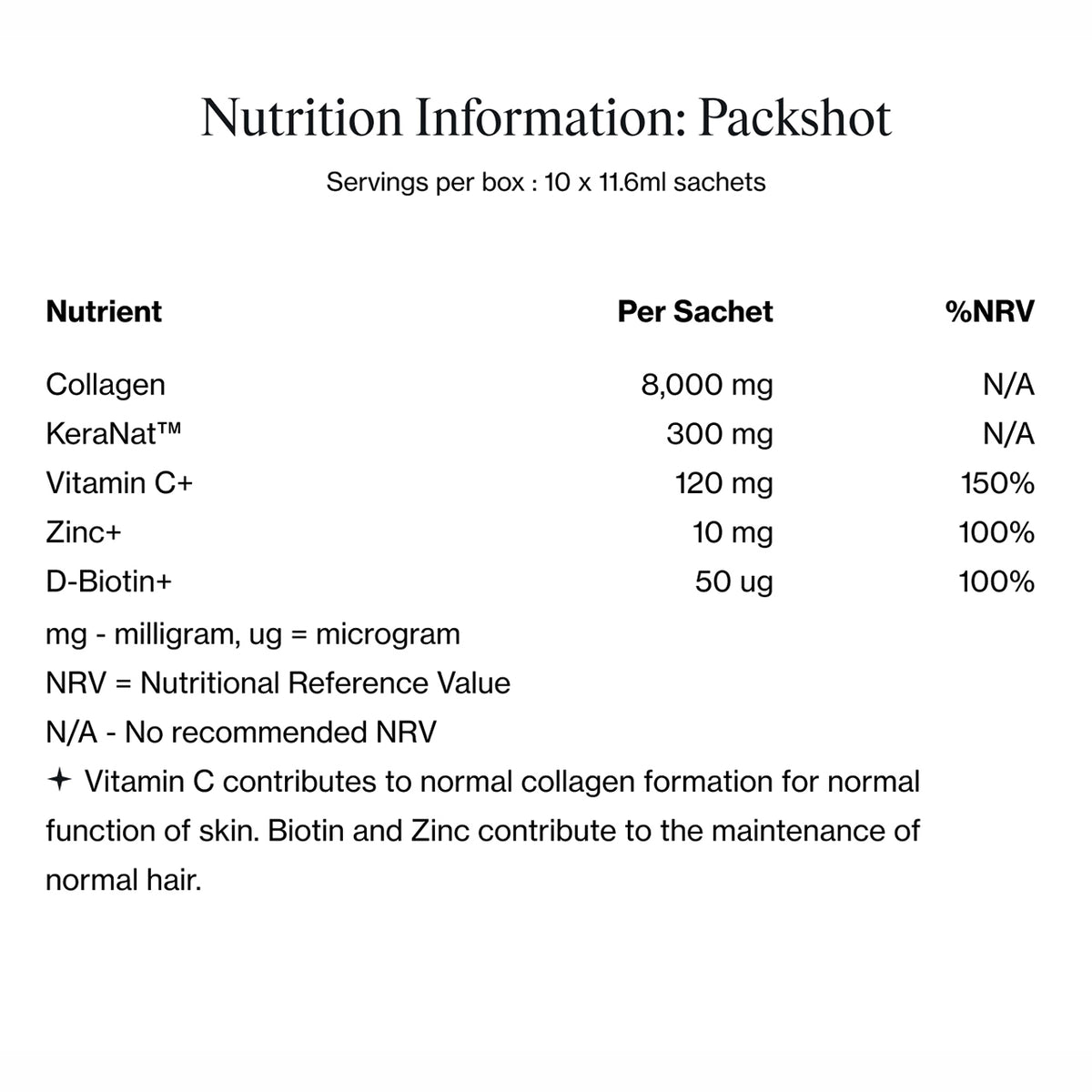 Absolute Collagen Hair Pro Liquid Collagen Supplement