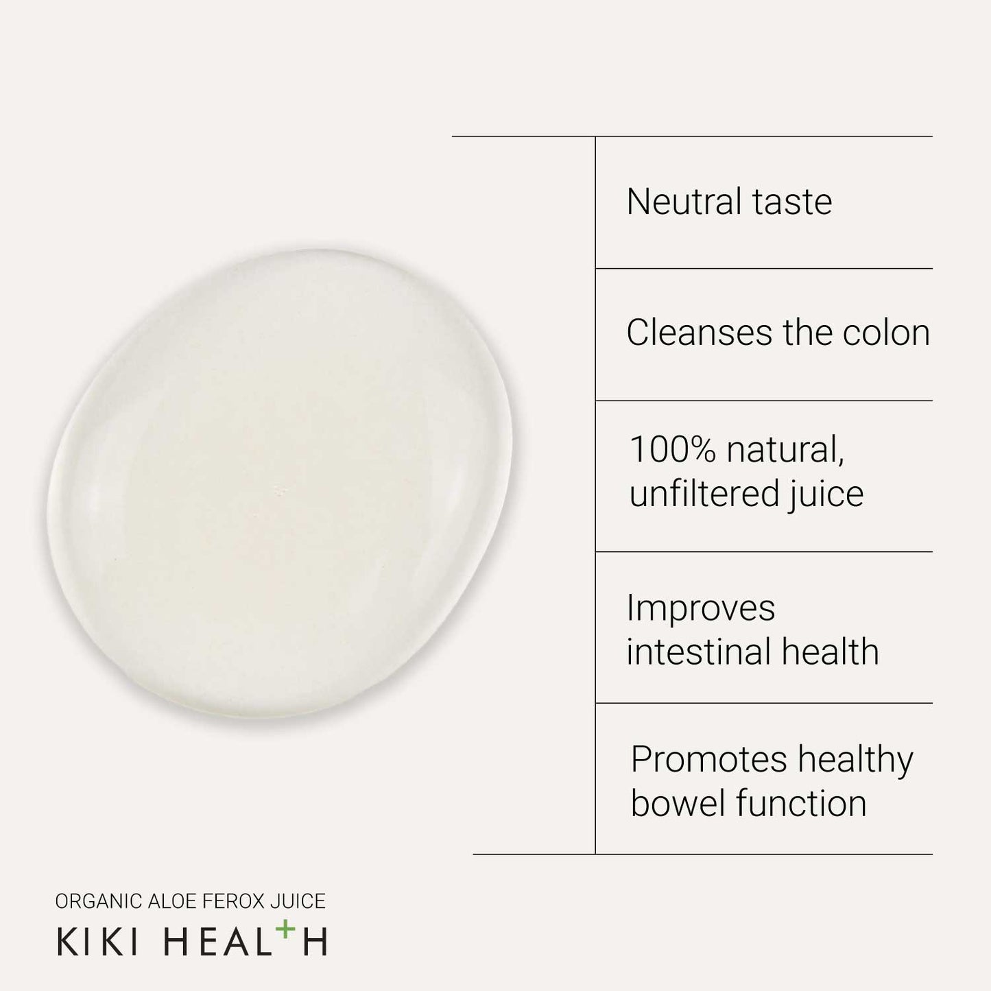 KIKI Health Organic Aloe Ferox Juice