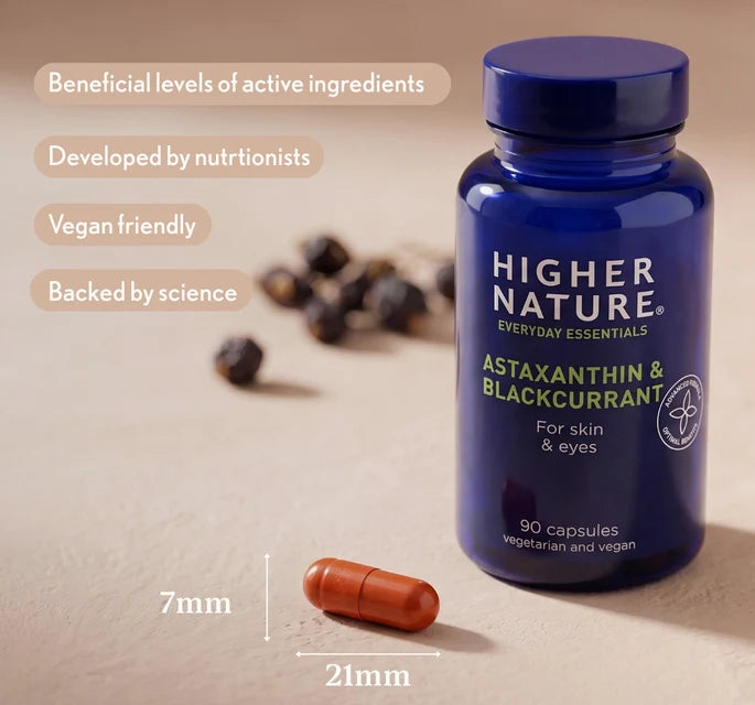 Higher Nature Astaxanthin & Blackcurrant