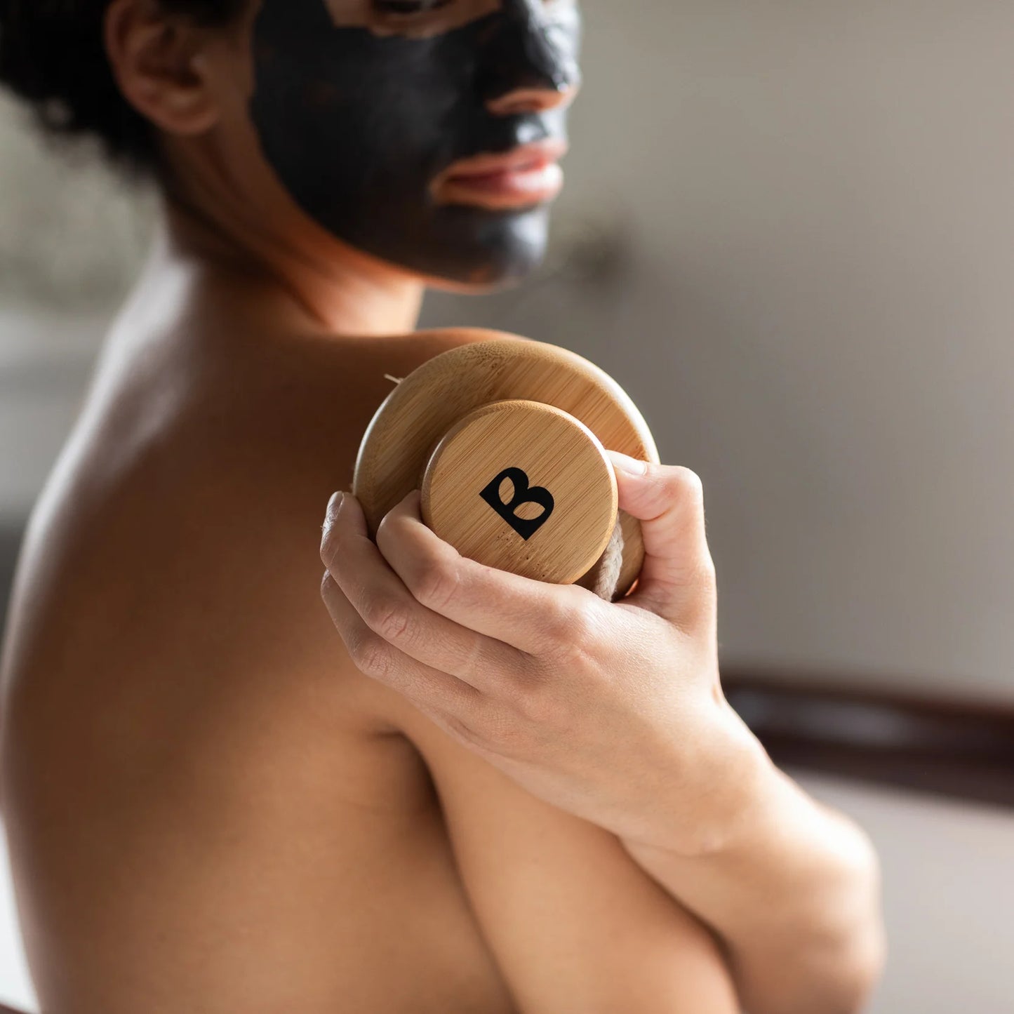 Bramley Round Bamboo Body Brush