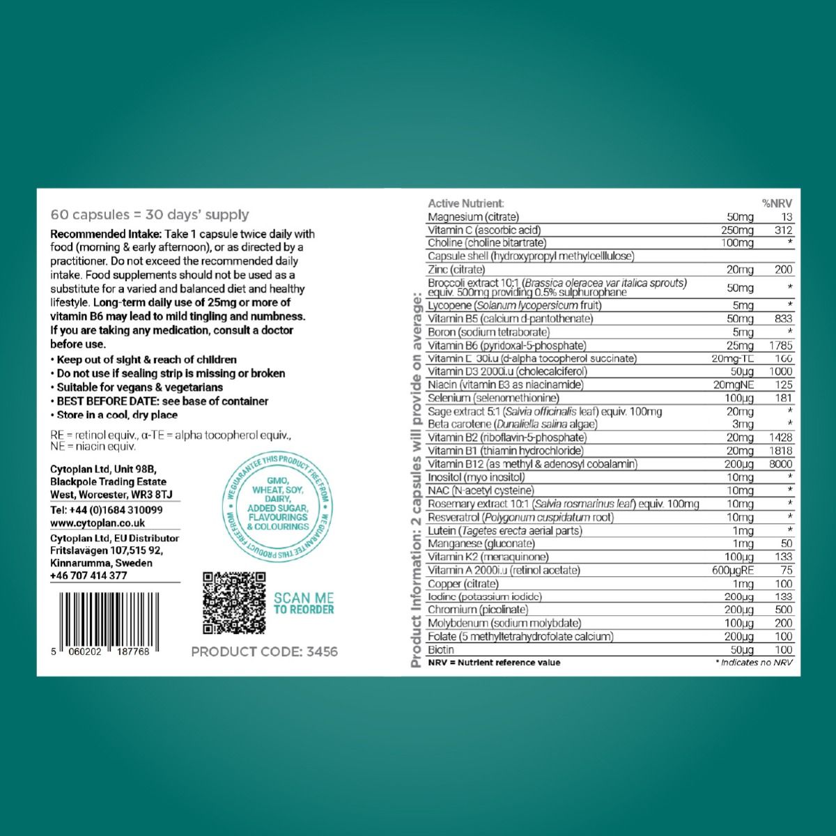 Cytoplan Menopause Multi