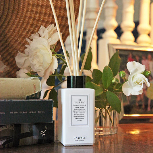 Norfolk Natural Living En Plein Air Reed Diffuser Set