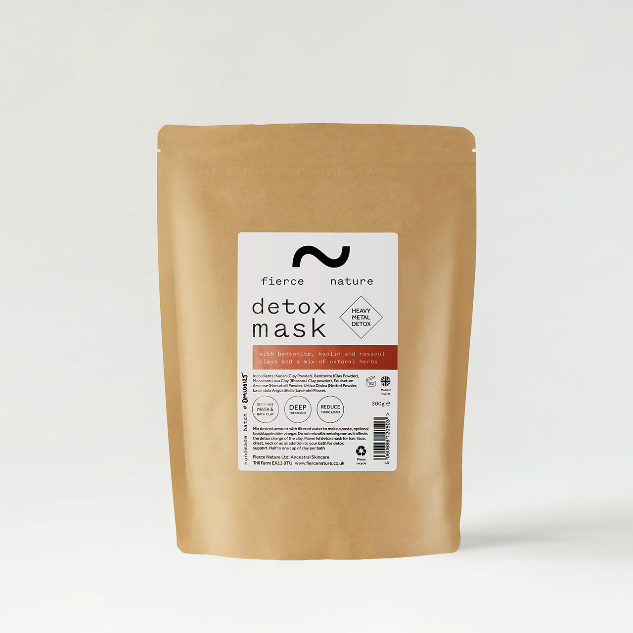 Fierce Nature Detox Mask for Hair and Skin