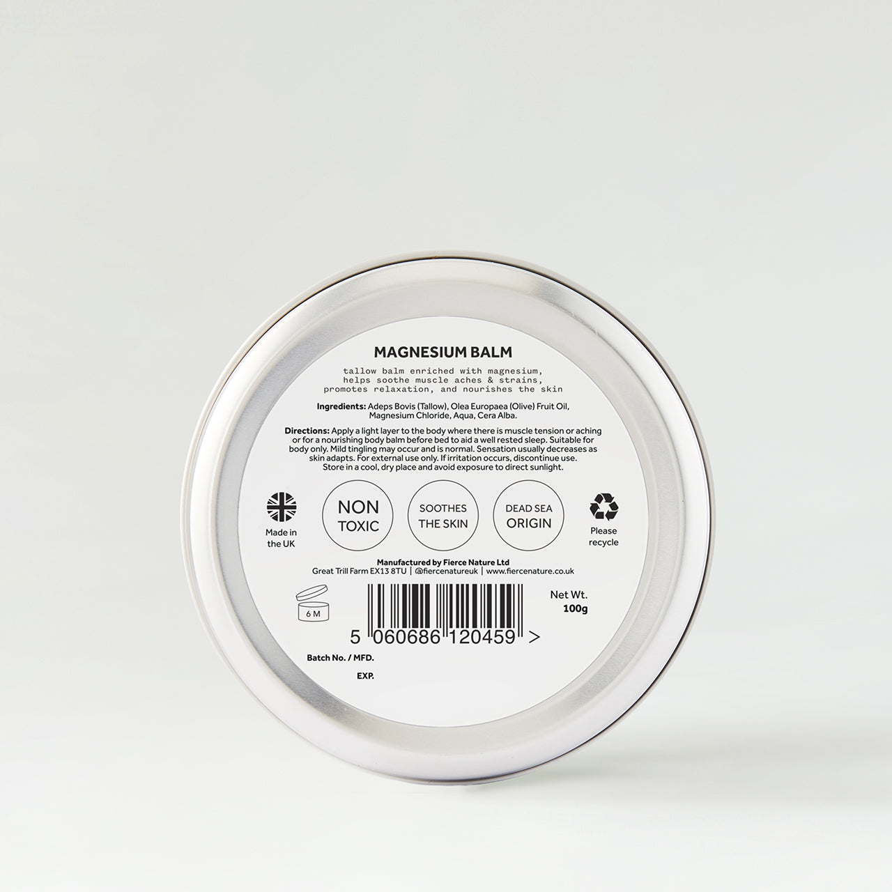 Fierce Nature Magnesium Balm