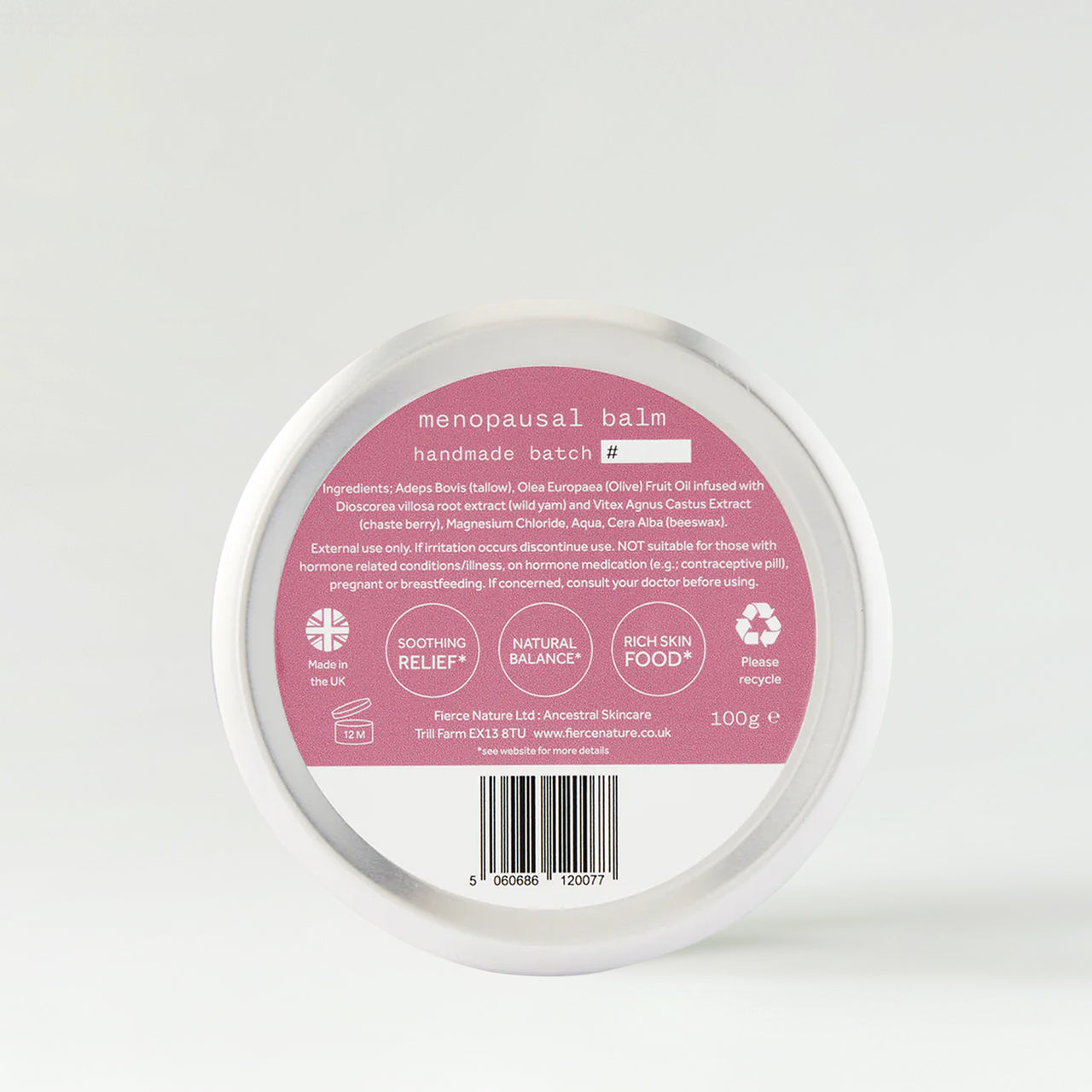 Fierce Nature Menopausal Balm
