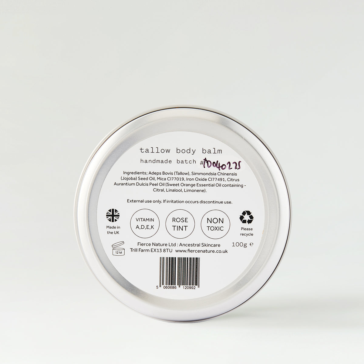 Fierce Nature Nourish Balm (Rose Tint)
