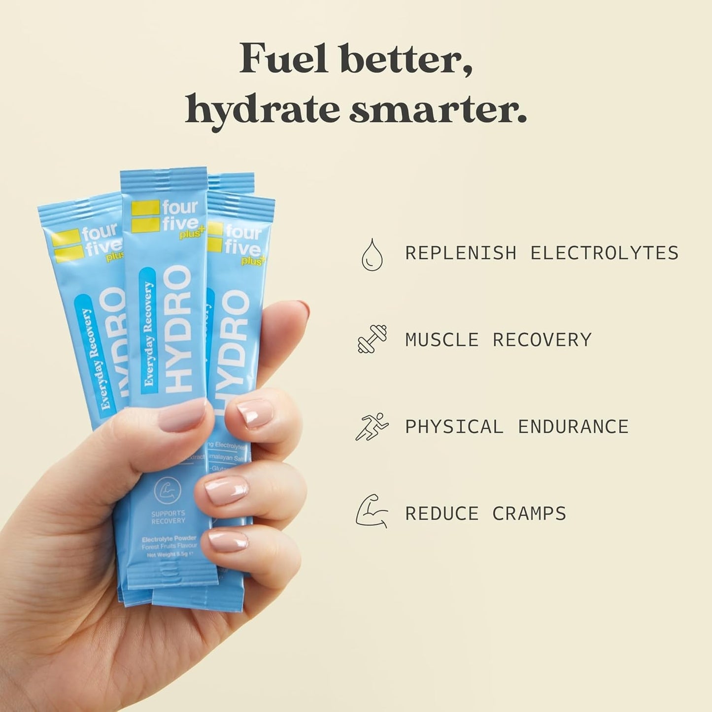 Fourfive Hydro Hydration Recovery Sachets