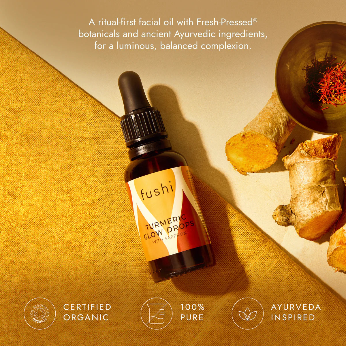 Fushi Turmeric Glow Drops with Saffron