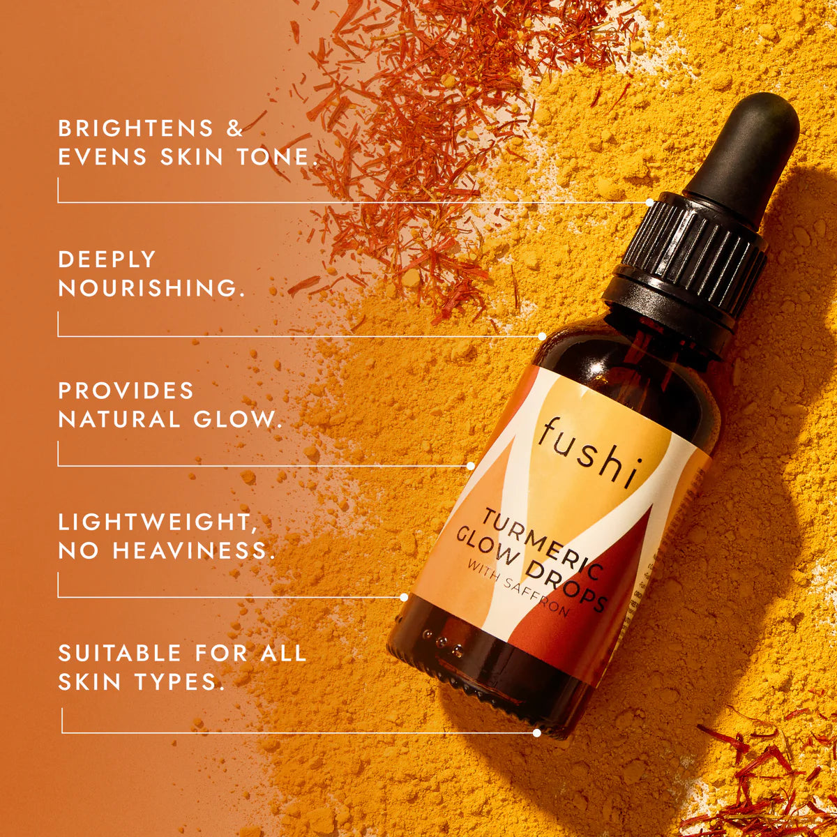 Fushi Turmeric Glow Drops with Saffron