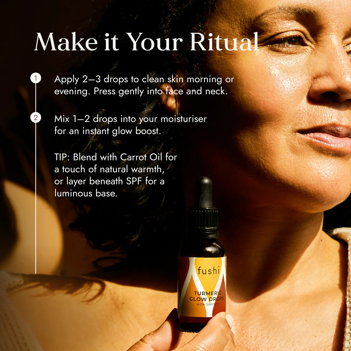 Fushi Turmeric Glow Drops with Saffron