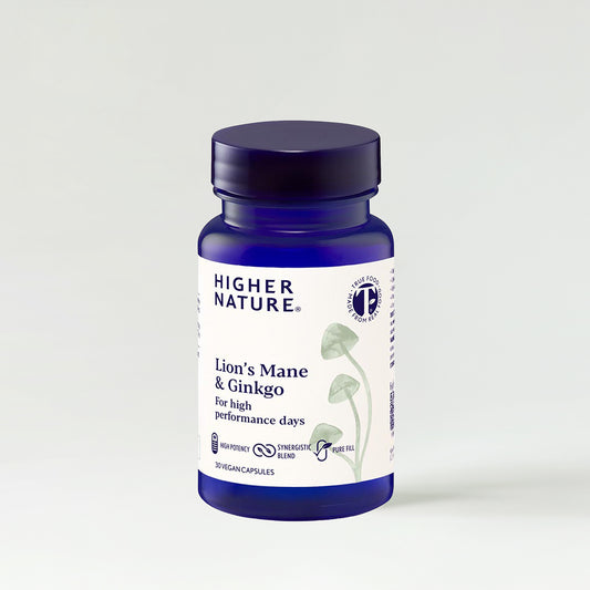 Higher Nature Lion's Mane & Ginkgo