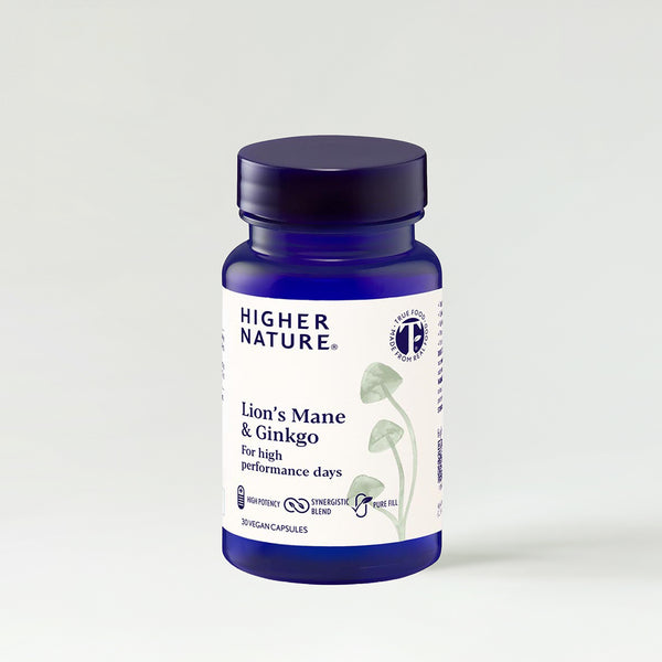 Higher Nature Lion's Mane & Ginkgo