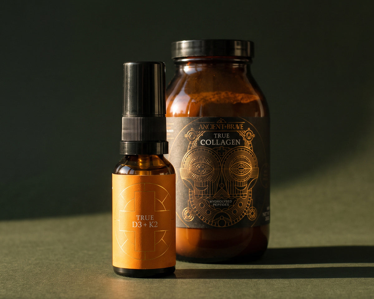 <p>Ancient + Brave True Vitamin D2+K3</p>