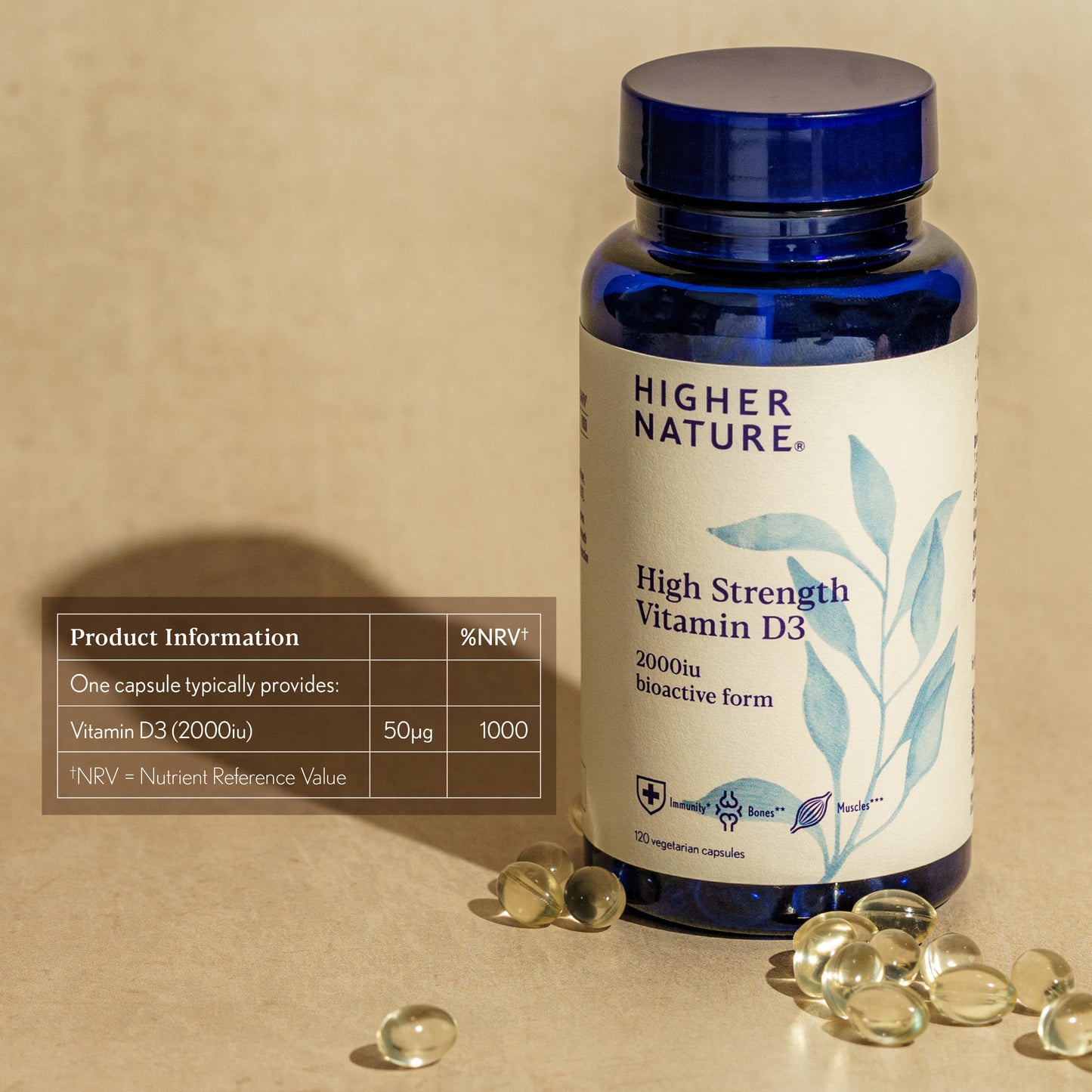 Higher Nature High Strength Vitamin D3