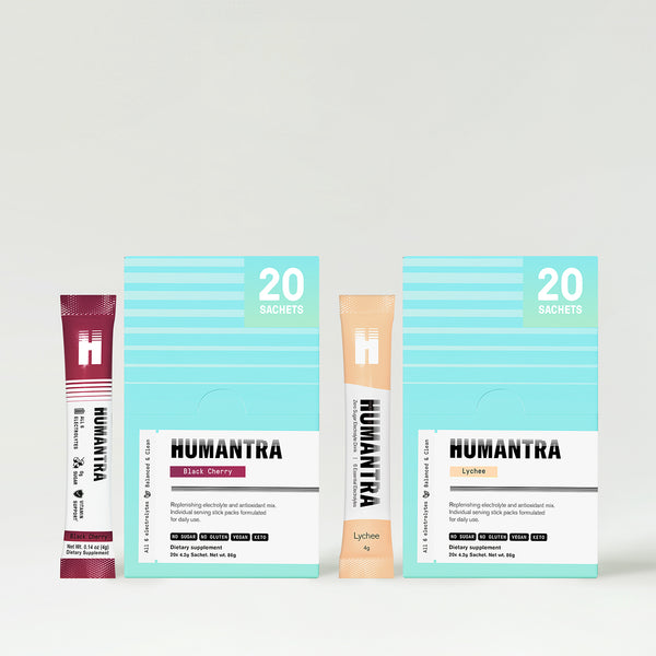 Humantra Discovery Electrolyte Pack - Black Cherry + Lychee