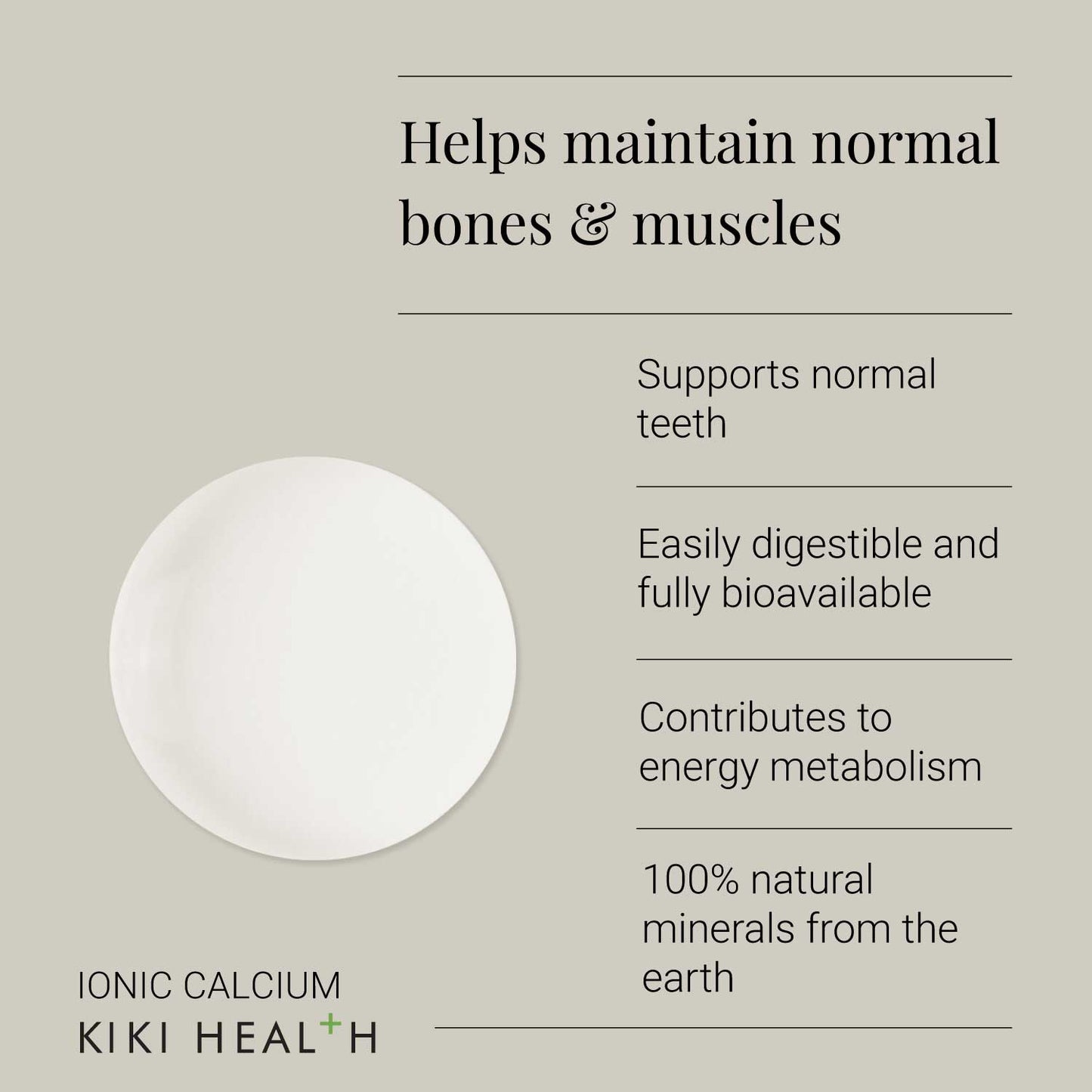 KIKI Health Ionic Calcium Liquid Concentrate