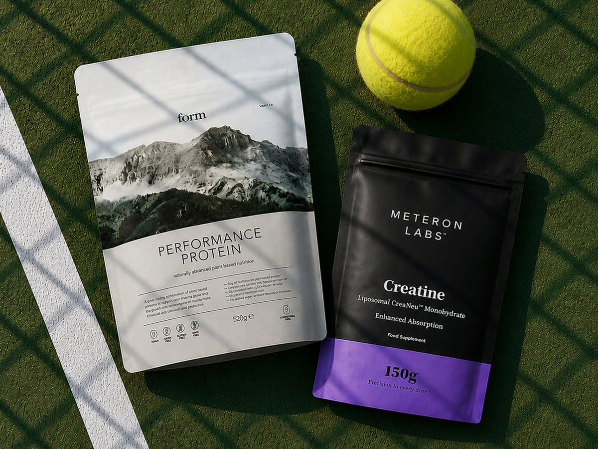 <p>Creatine + Protein</p>