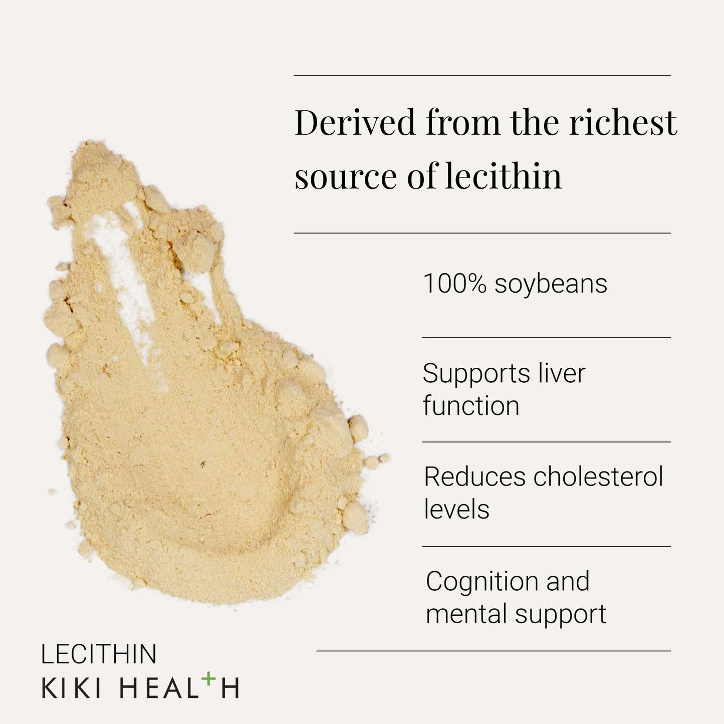 KIKI Health Non-GMO Lecithin Powder