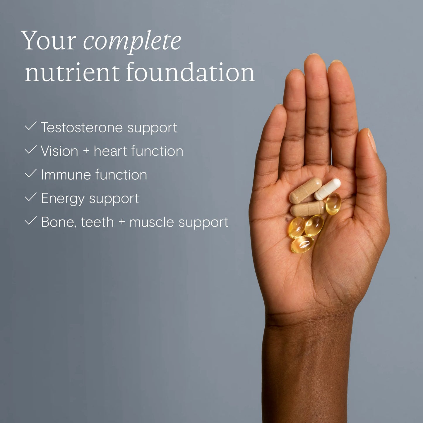 Wild Nutrition Daily Essentials for Men's Fertility