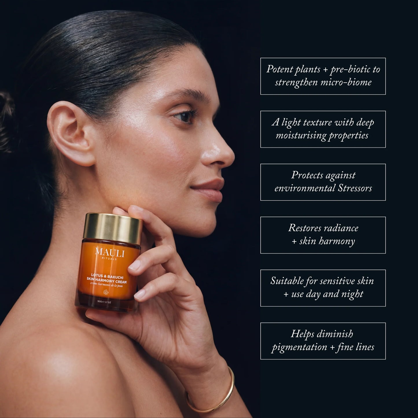 Mauli Rituals Lotus & Bakuchi Skin Harmony Cream