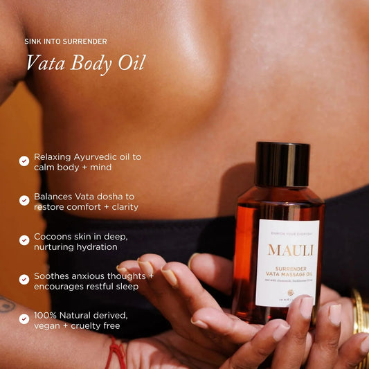 Mauli Rituals Surrender Vata Body Oil