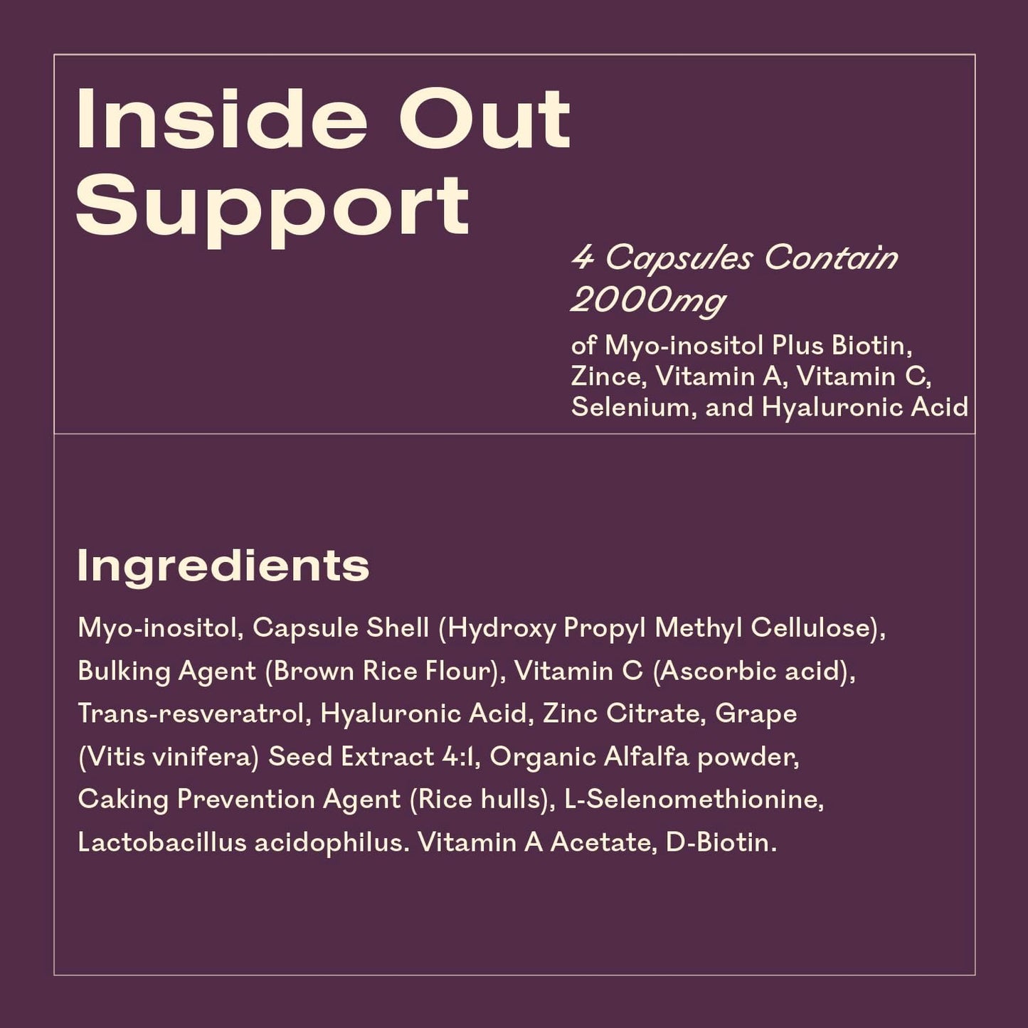 MyOva Hair, Skin & Nails