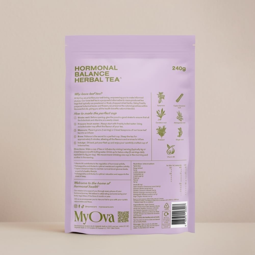 MyOva Hormonal Balance Botanical Tea