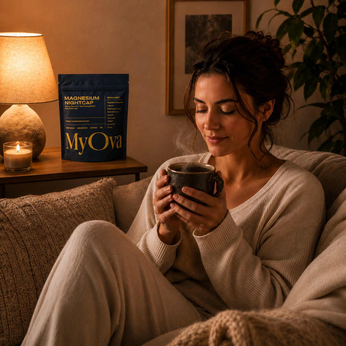 MyOva Magnesium Nightcap Hot Chocolate