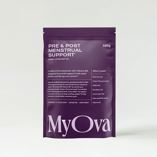 MyOva Pre & Post Menstrual Support Tea
