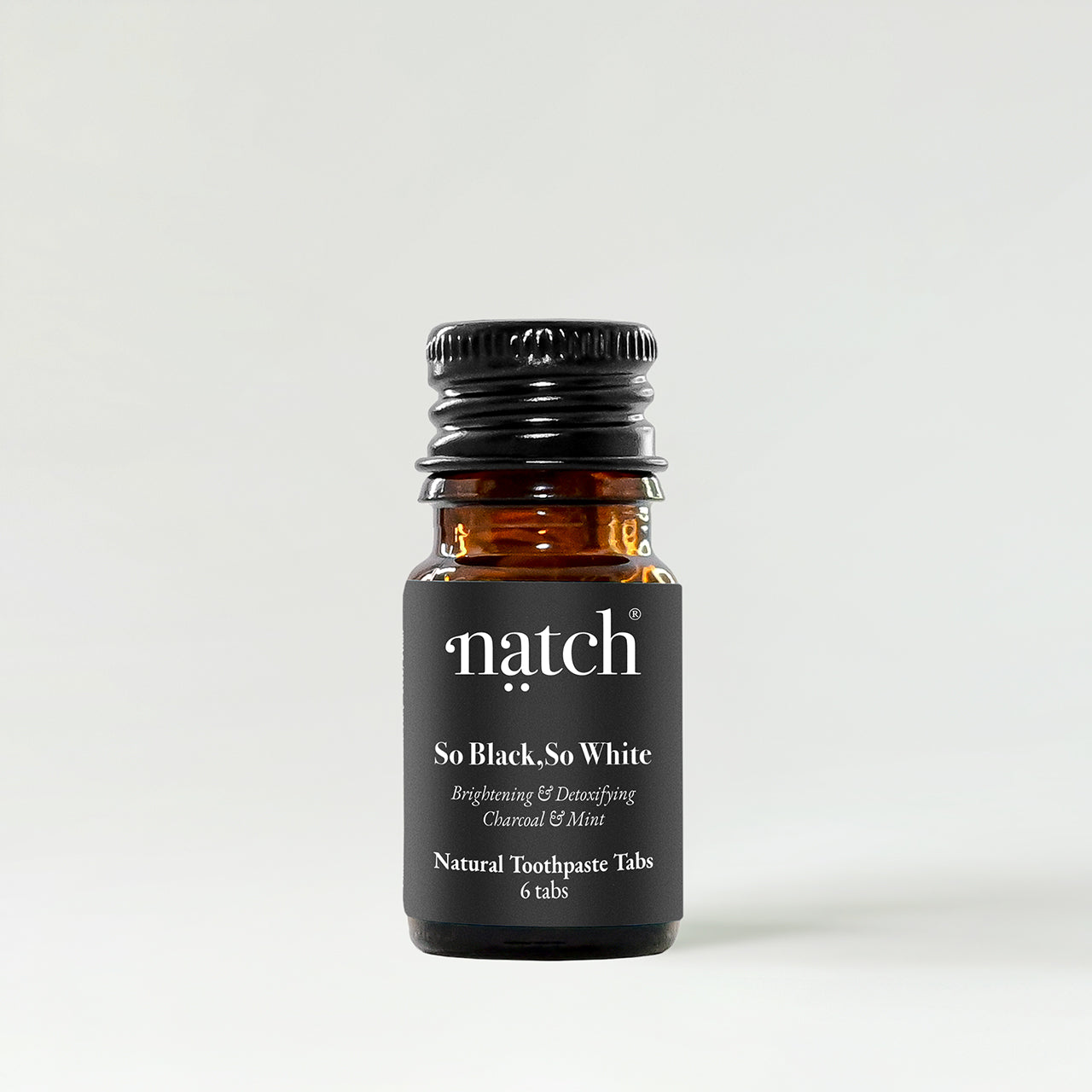 Natch So Black, So White Toothpaste Tabs
