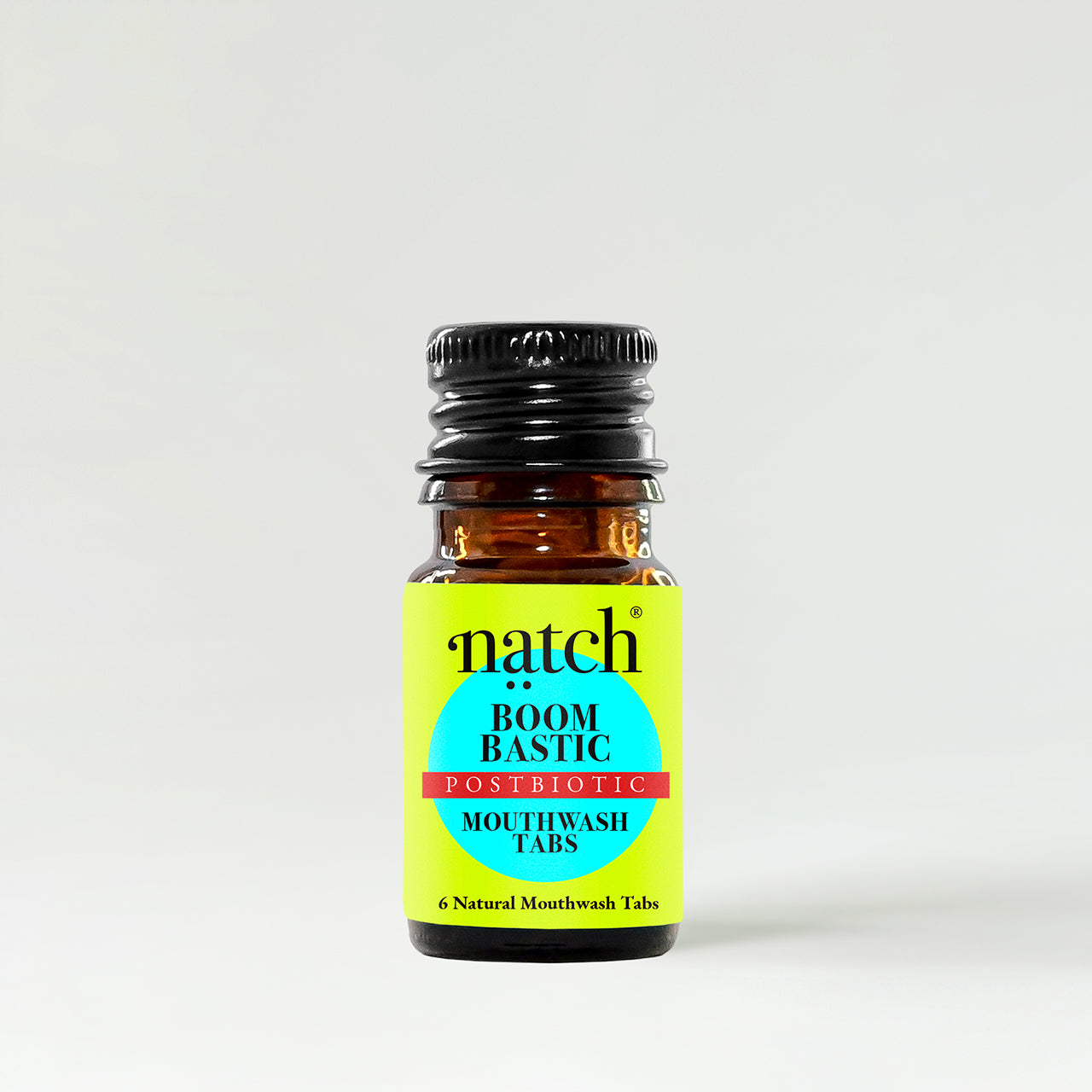 Natch Boombastic Postbiotic Mouthwash Tabs