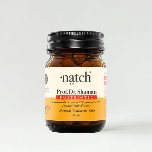 Natch Prof. Dr. Shaman Postbiotic Toothpaste Tabs
