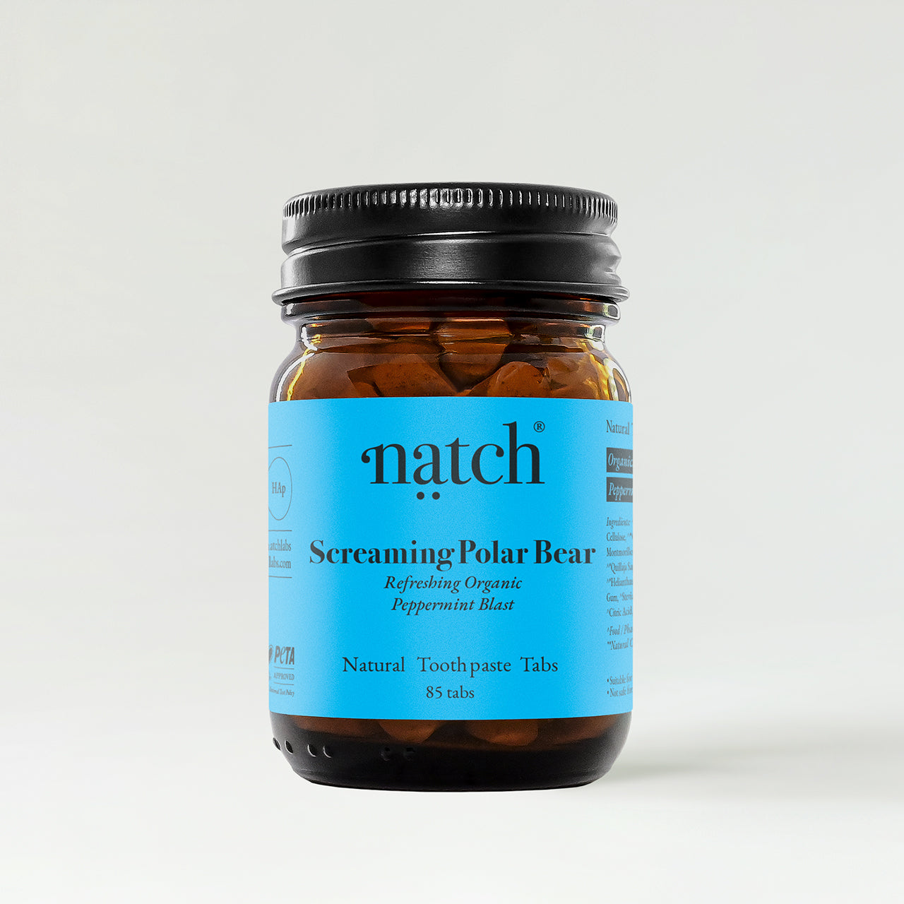 Natch Screaming Polar Bear Toothpaste Tabs