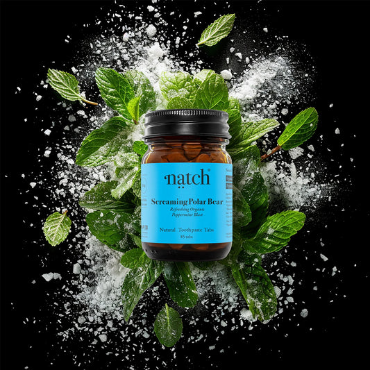 Natch Screaming Polar Bear Toothpaste Tabs