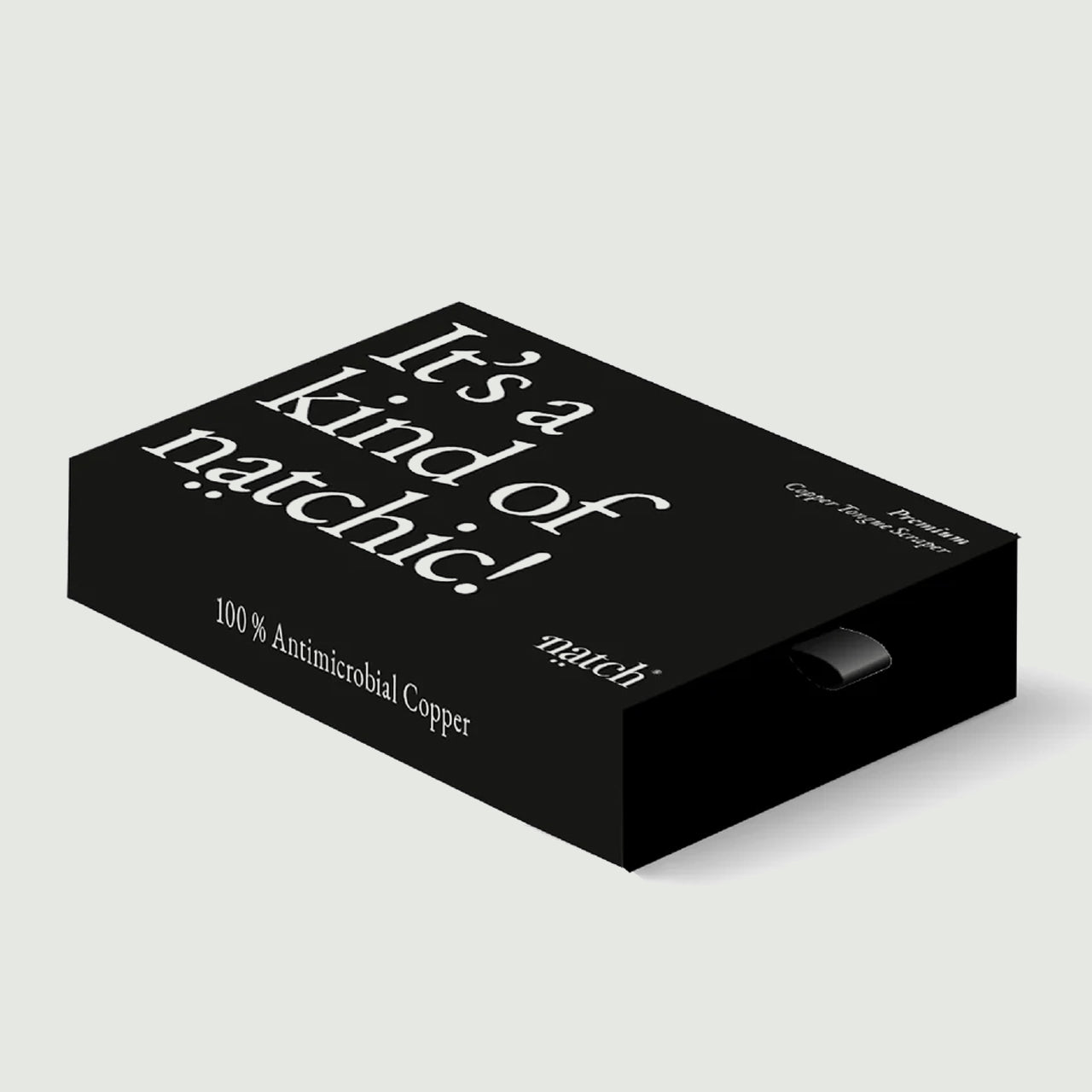 Natch Premium Copper Tongue Scraper