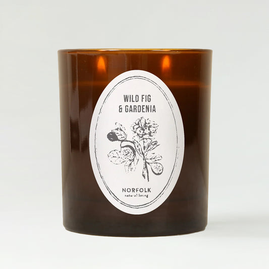 Norfolk Natural Living Wild Fig and Gardenia Candle