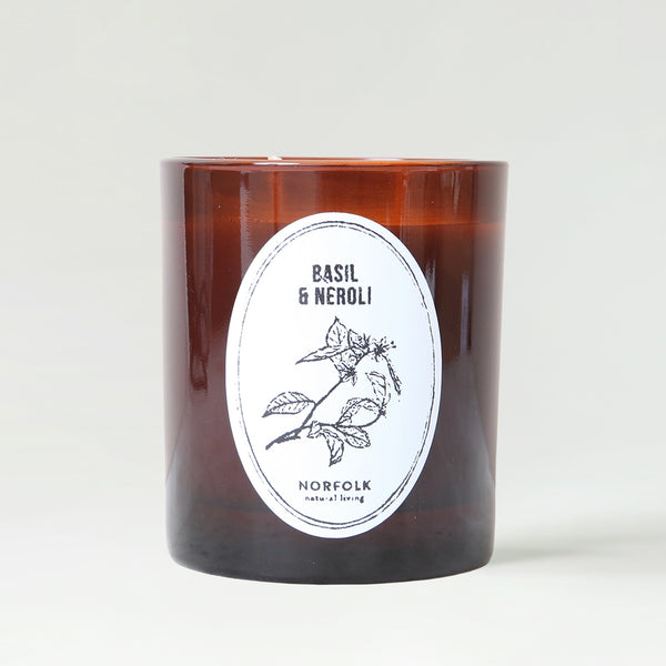 Norfolk Natural Living Basil & Neroli Candle