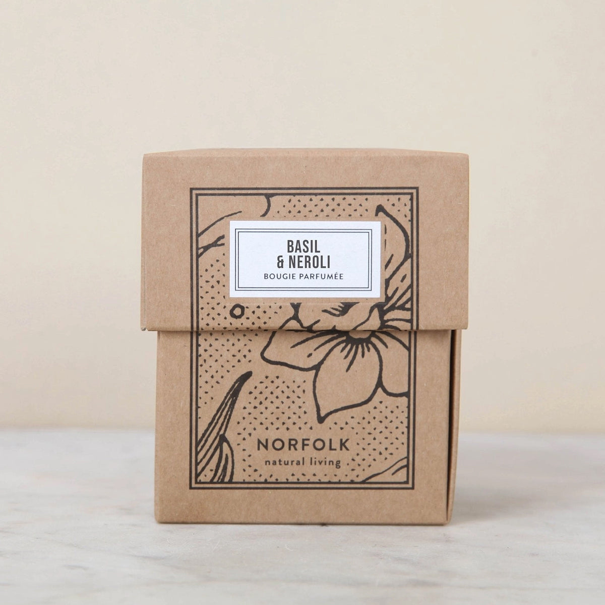 Norfolk Natural Living Basil & Neroli Candle