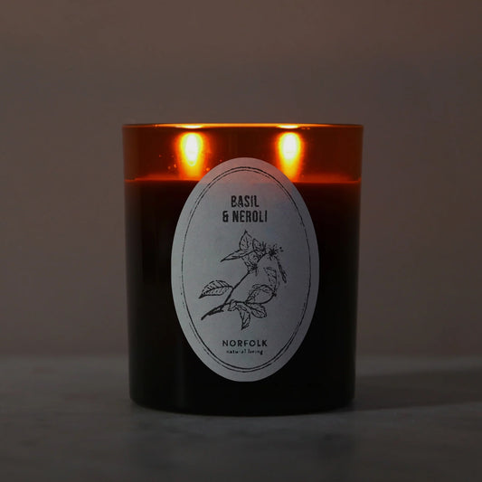 Norfolk Natural Living Basil & Neroli Candle