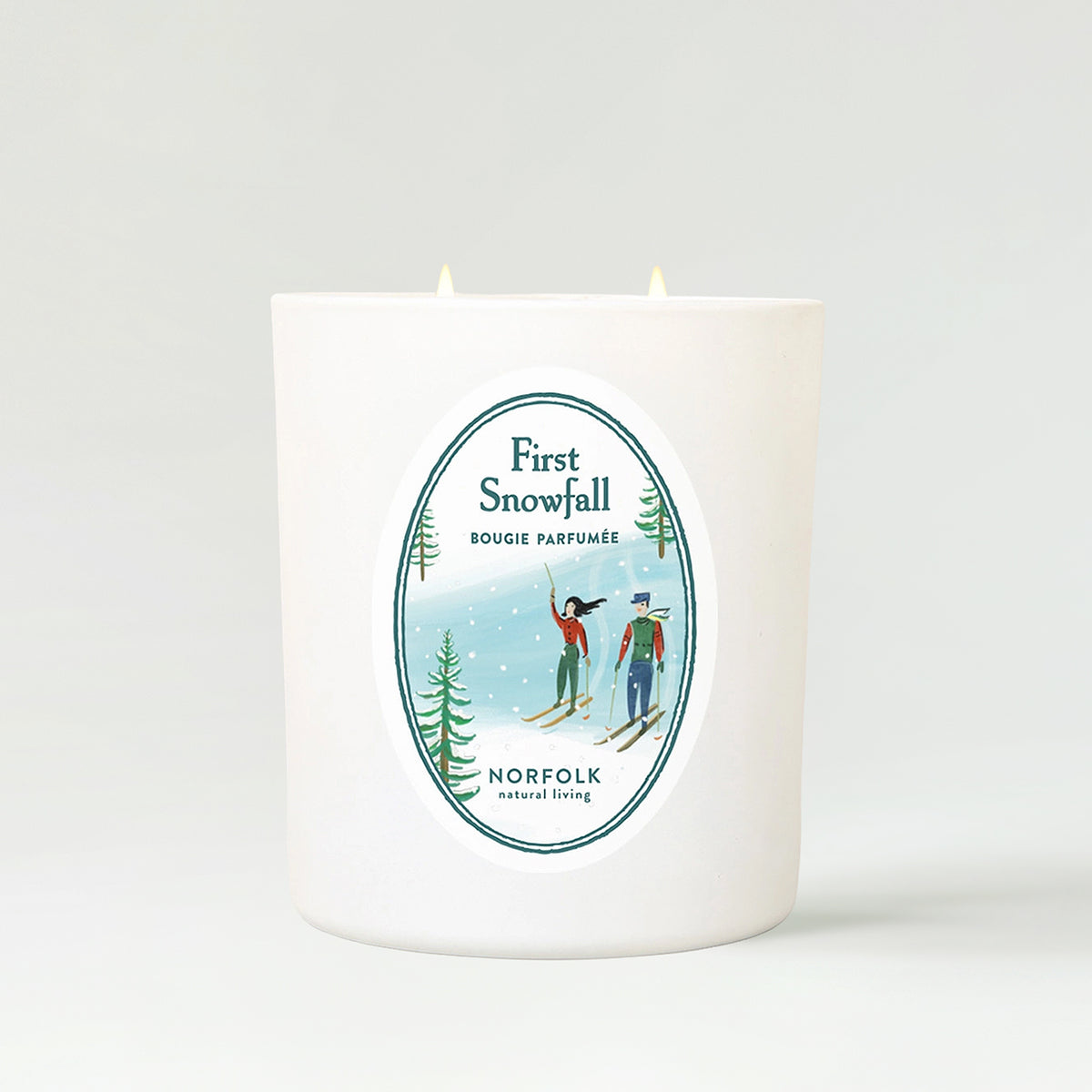 Norfolk Natural Living First Snowfall Christmas Candle