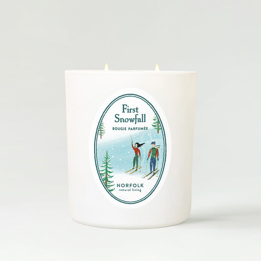 Norfolk Natural Living First Snowfall Christmas Candle