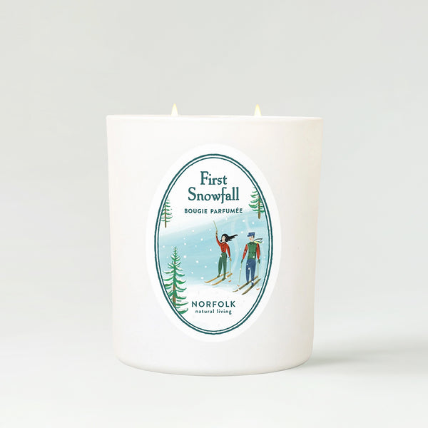 Norfolk Natural Living First Snowfall Christmas Candle