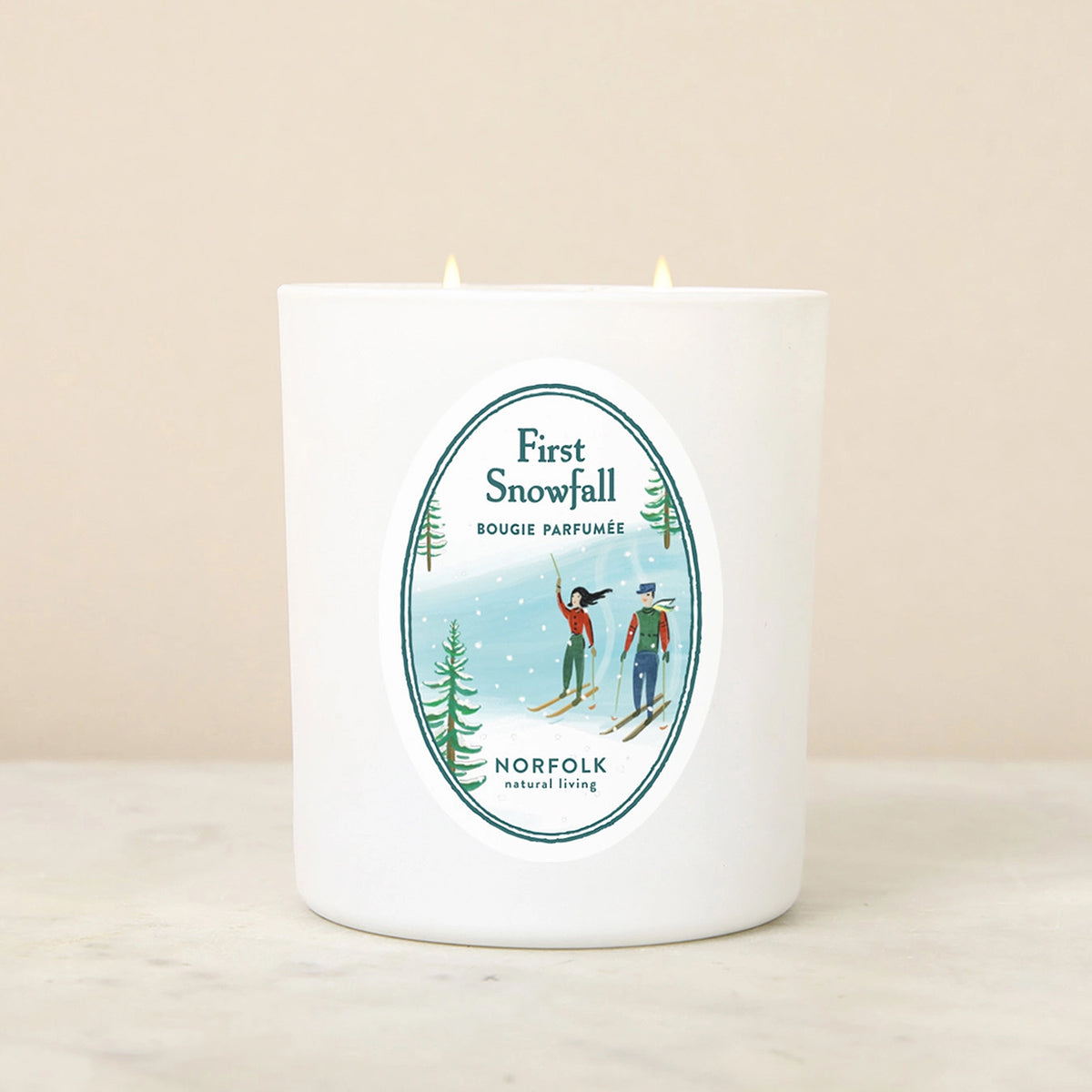 Norfolk Natural Living First Snowfall Christmas Candle