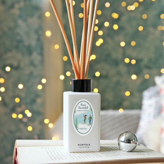 Norfolk Natural Living First Snowfall Christmas Diffuser Set