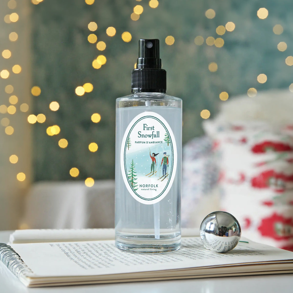 Norfolk Natural Living First Snowfall Christmas Room Spray